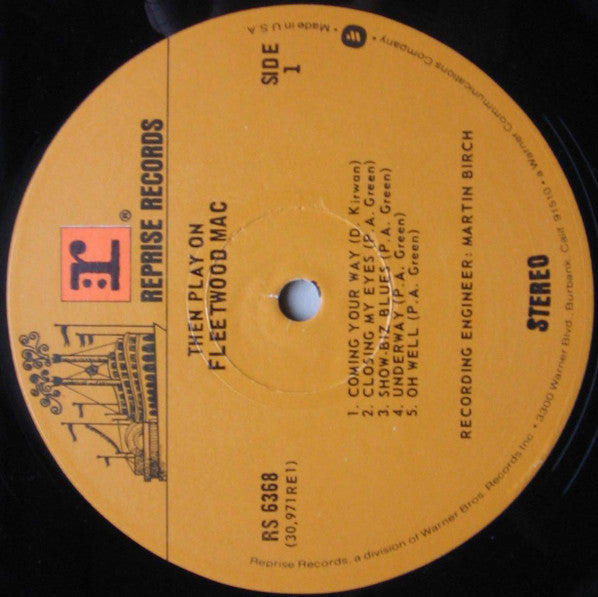 Fleetwood Mac : Then Play On (LP, Album, RE, Los)