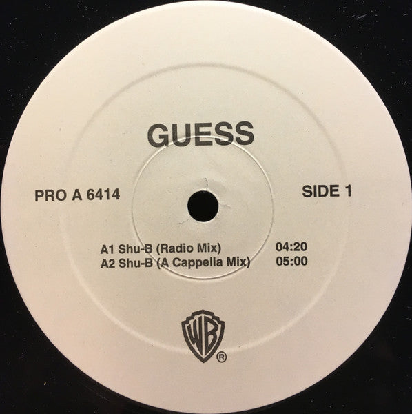 Guesss : Shu-B (12", Promo)