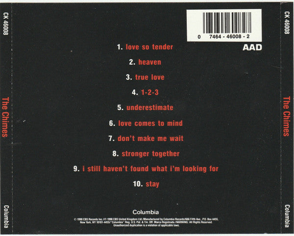 The Chimes : The Chimes (CD, Album)
