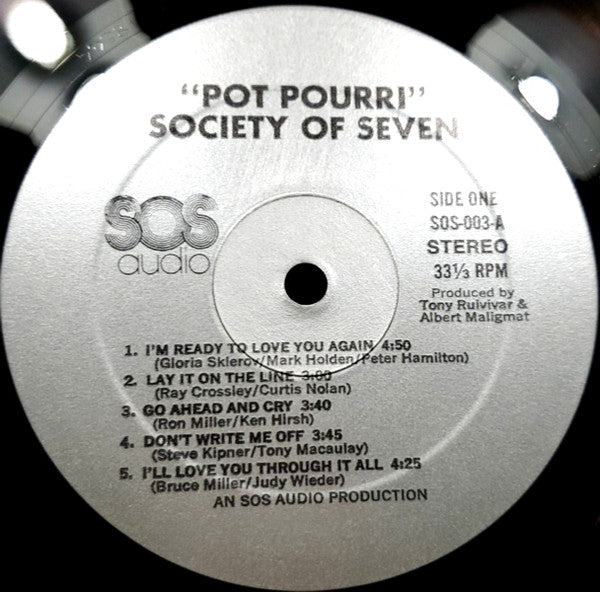 Society Of Seven : Pot Pourri (LP, Album)