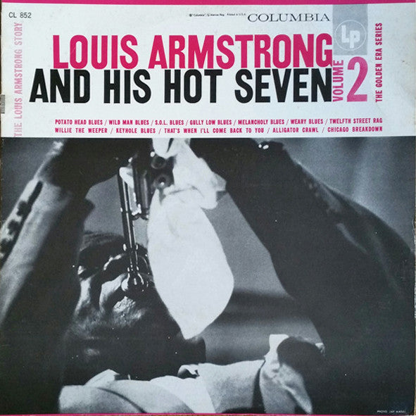Louis Armstrong And His Hot Seven* : The Louis Armstrong Story - Volume 2 (LP, Comp, Mono, RE)