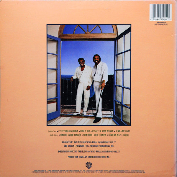 The Isley Brothers : Smooth Sailin' (LP, Album, All)