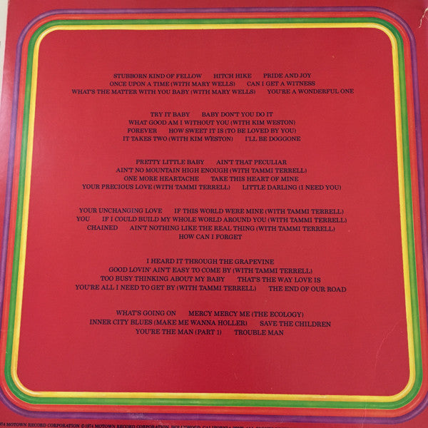 Marvin Gaye : Anthology (3xLP, Comp, Ind)