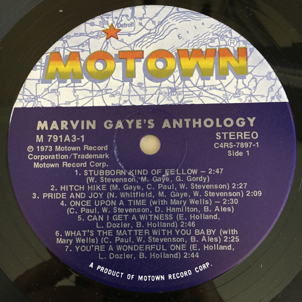Marvin Gaye : Anthology (3xLP, Comp, Ind)