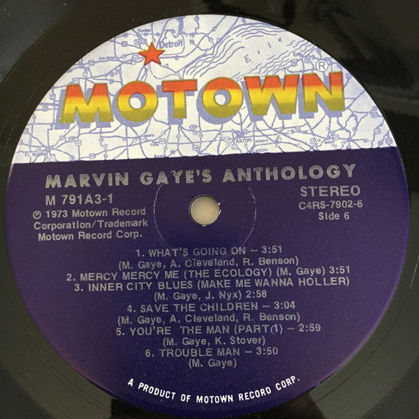 Marvin Gaye : Anthology (3xLP, Comp, Ind)