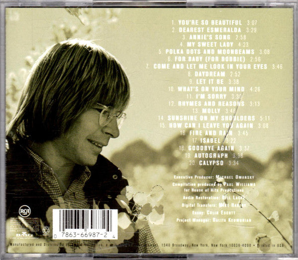 John Denver : Reflections: Songs Of Love & Life (CD, Comp)