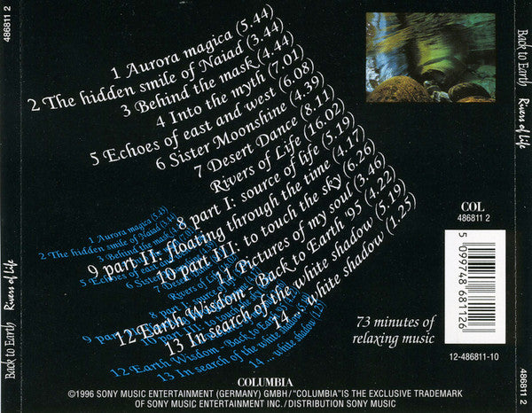Back To Earth (2) : Rivers Of Life (CD, Album)