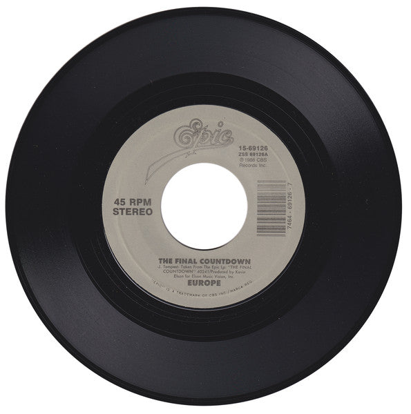 Europe (2) : The Final Countdown / Carrie (7", Single, RE)