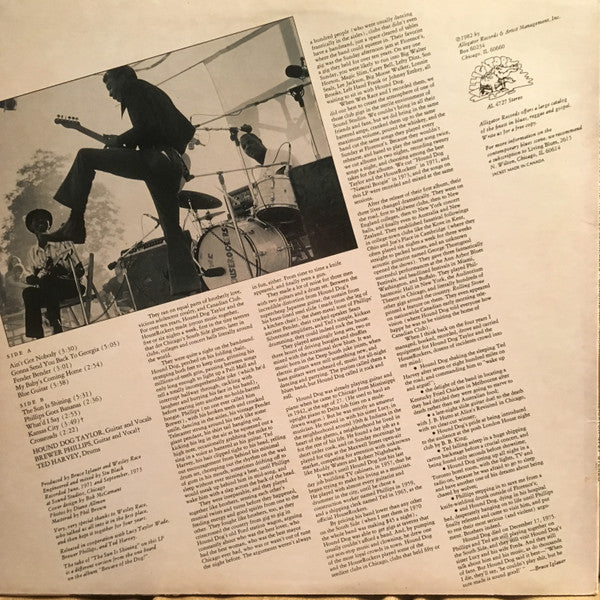 Hound Dog Taylor And The HouseRockers* : Genuine Houserocking Music (LP, Album)