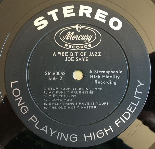 Joe Saye : A Wee Bit of Jazz (LP, Album)