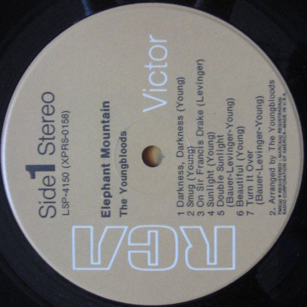 The Youngbloods : Elephant Mountain (LP, Album, RE, Ind)