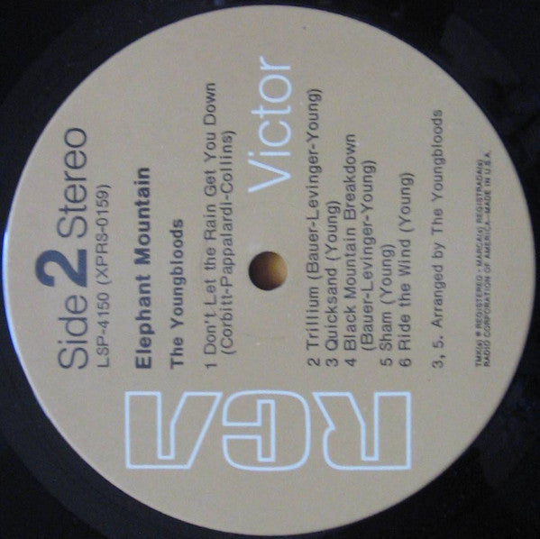 The Youngbloods : Elephant Mountain (LP, Album, RE, Ind)