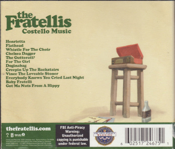 The Fratellis : Costello Music (CD, Album)