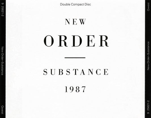 New Order : Substance (2xCD, Comp, RP, Dou)