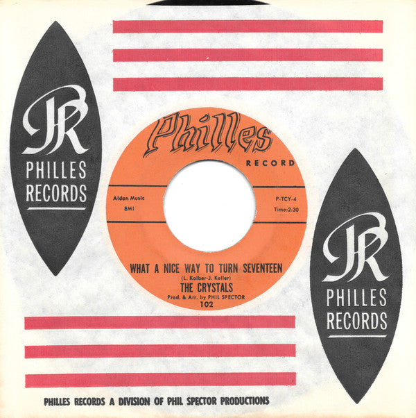 The Crystals : Uptown (7", Single)