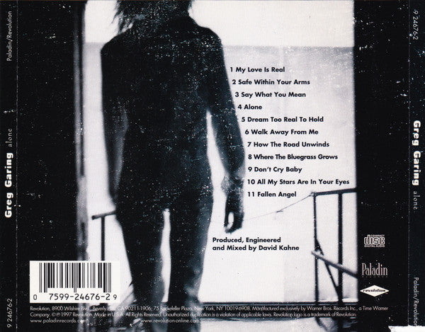 Greg Garing : Alone (CD, Album)