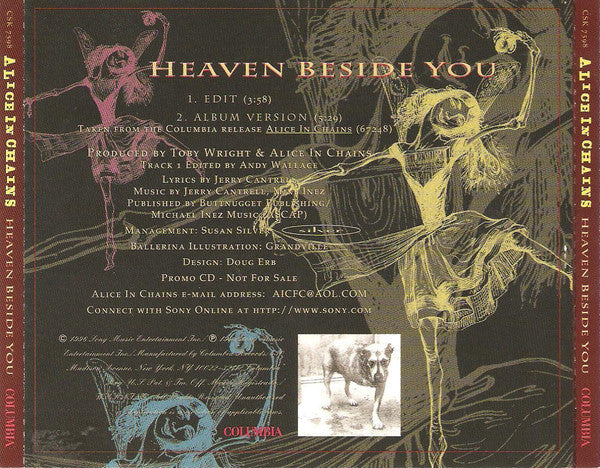 Alice In Chains : Heaven Beside You (CD, Single, Promo)