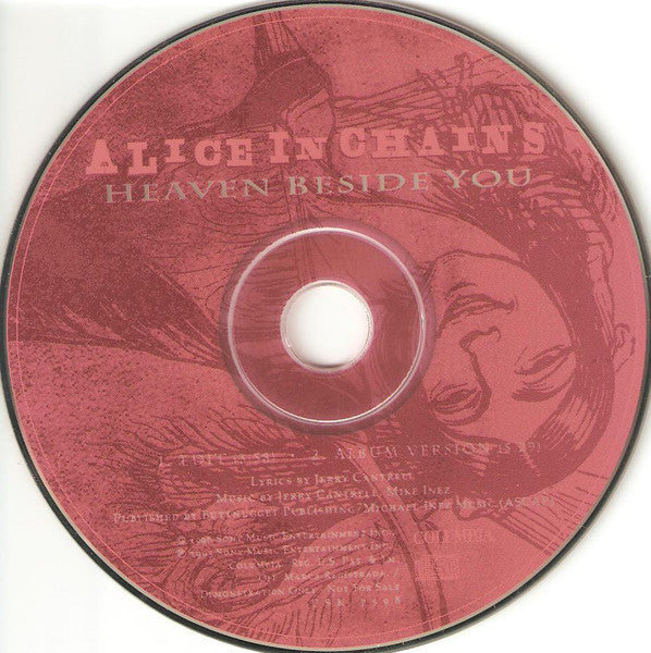 Alice In Chains : Heaven Beside You (CD, Single, Promo)