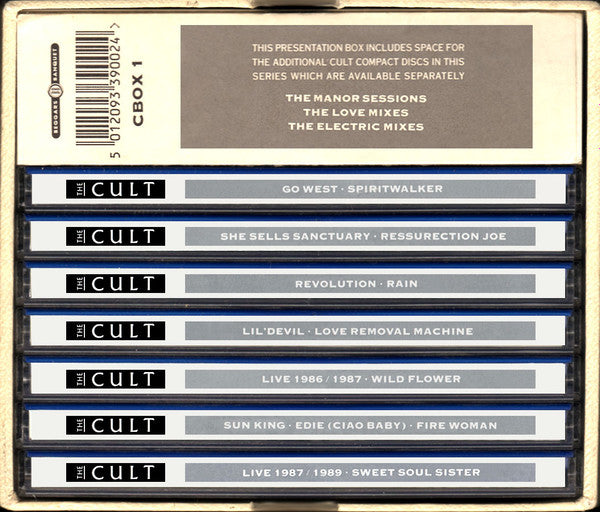 The Cult : Singles Collection 1984-1990 (7xCD, EP + Box, Comp, Ltd, Whi)