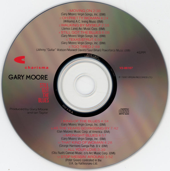 Gary Moore : Still Got The Blues (CD, Album, RE)