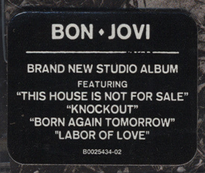 Bon Jovi : This House Is Not For Sale (CD, Album)