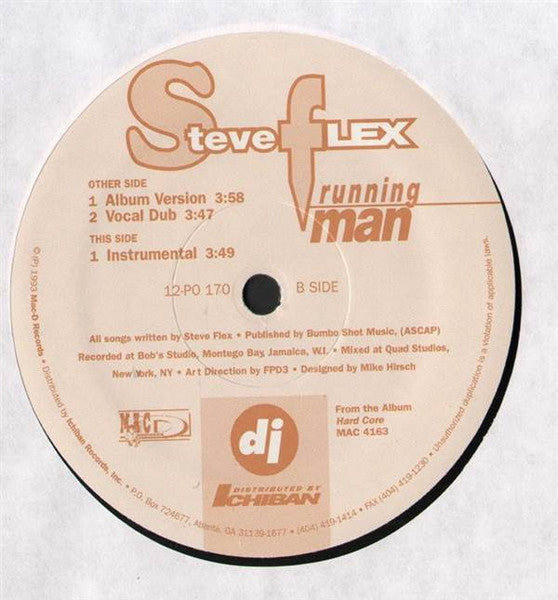 Steve Flex : Running Man (12")