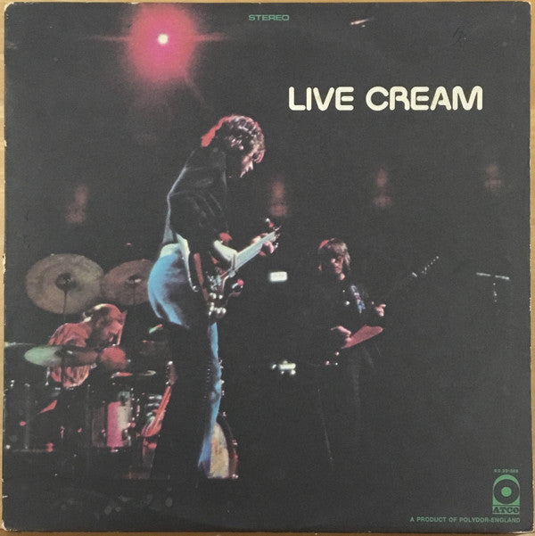 Cream (2) : Live Cream (LP, Album, Ter)