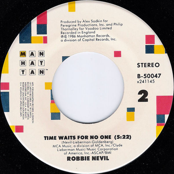 Robbie Nevil : C'est La Vie (7", Single)