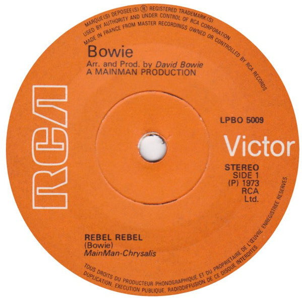 Bowie* : Rebel Rebel (7", Single, Fre)