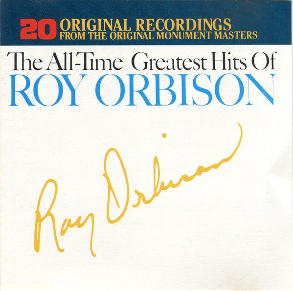Roy Orbison : The All-Time Greatest Hits Of Roy Orbison (CD, Comp, RE)