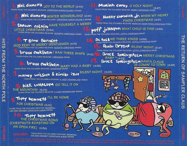 Various : The Return Of Sampler Claus: Hits From The North Pole (CD, Promo, Smplr)