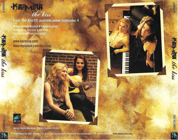 Karmina (2) : The Kiss (CD, Promo)