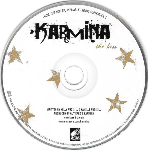 Karmina (2) : The Kiss (CD, Promo)