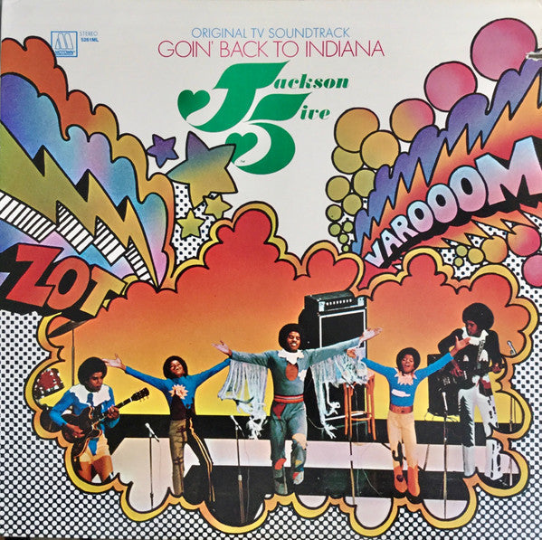 The Jackson 5 : Original TV Soundtrack - Goin' Back To Indiana (LP, Album, RE)