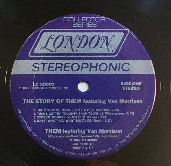 Them (3) : The Story Of Them (LP, Comp)