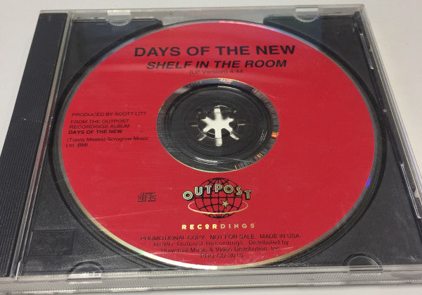 Days Of The New : Shelf In The Room (CD, Single, Promo)