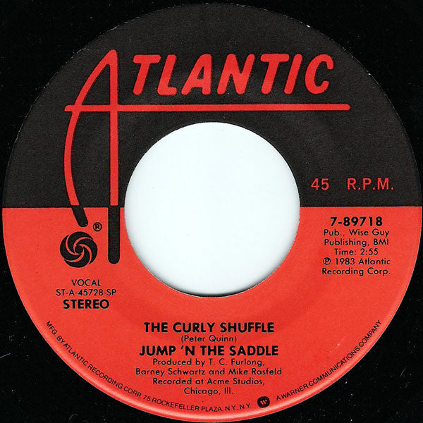 Jump 'N The Saddle : The Curly Shuffle  (7", Single, SP )