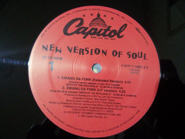 New Version Of Soul : Swang Da Funk (12", Single)