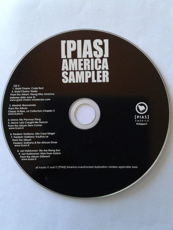 Various : [Pias] America Sampler (2xCD, Comp, Promo, Smplr)