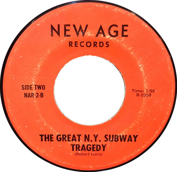 Ice Stars : I've Been Down / The Great New York Subway Tragedy (7", Single)