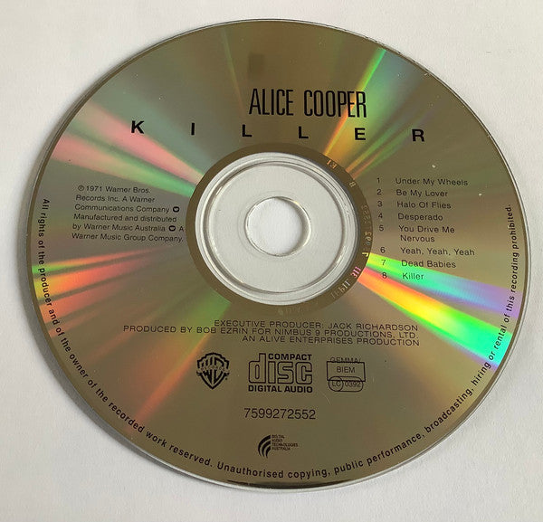 Alice Cooper : Killer (CD, Album, RE)