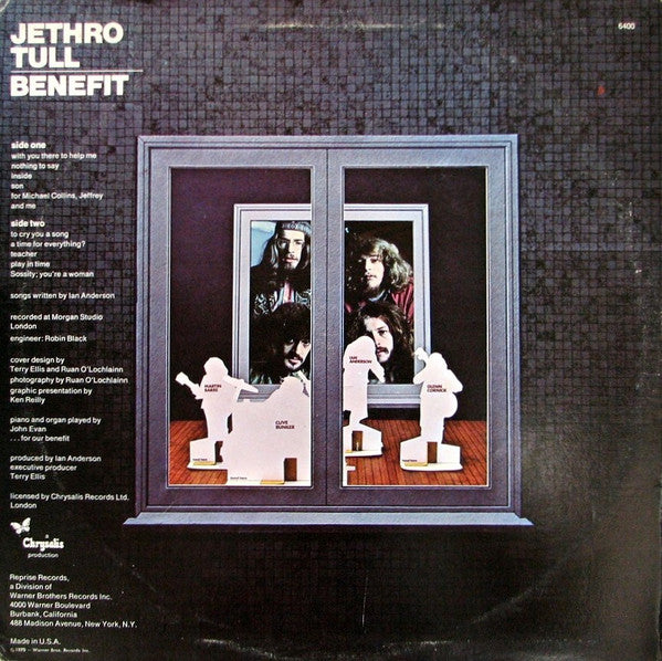 Jethro Tull : Benefit (LP, Album, RP, San)