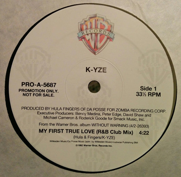 K-Yze : My First True Love (12", Promo)