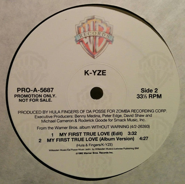 K-Yze : My First True Love (12", Promo)