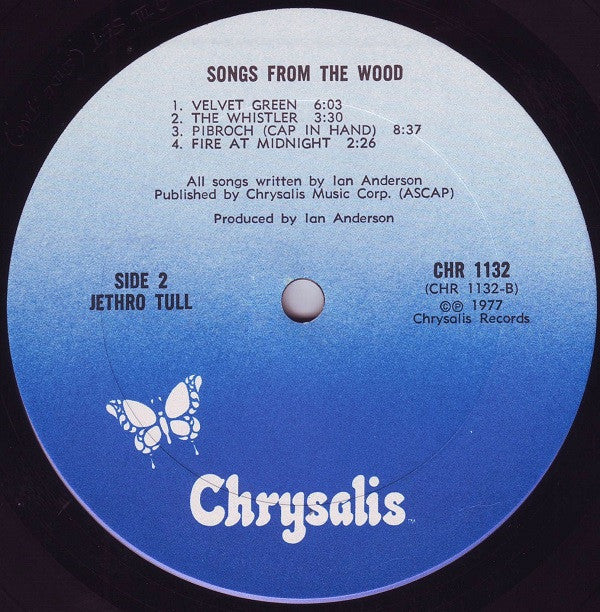 Jethro Tull : Songs From The Wood (LP, Album, Pit)