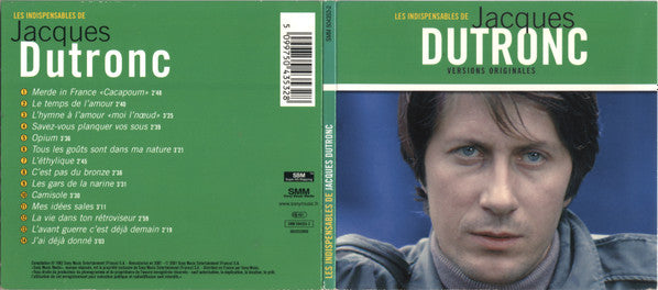 Jacques Dutronc : Les Indispensables De Jacques Dutronc (Versions Originales) (CD, Comp, RM)