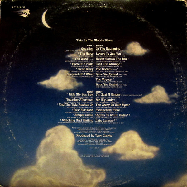 The Moody Blues : This Is The Moody Blues (2xLP, Comp, Club)