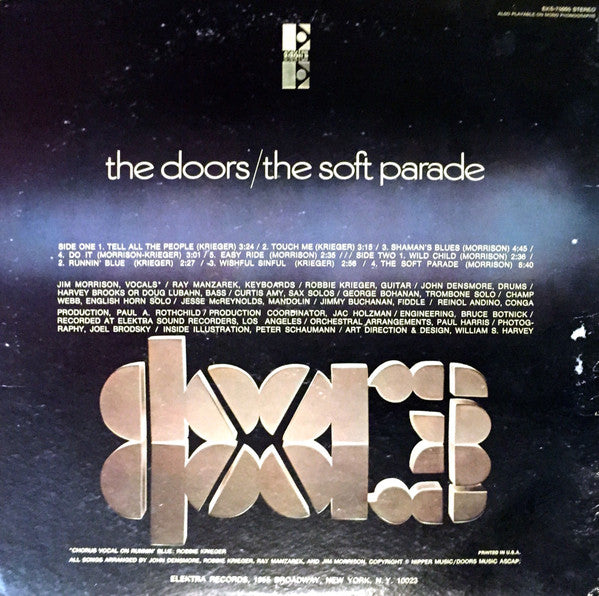 The Doors : The Soft Parade (LP, Album, Red)