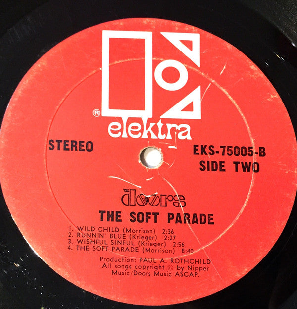 The Doors : The Soft Parade (LP, Album, Red)