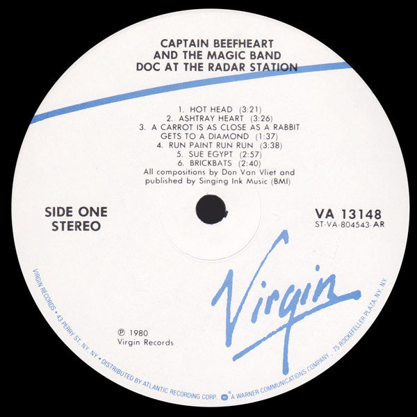 Captain Beefheart And The Magic Band : Doc At The Radar Station (LP, Album, All)